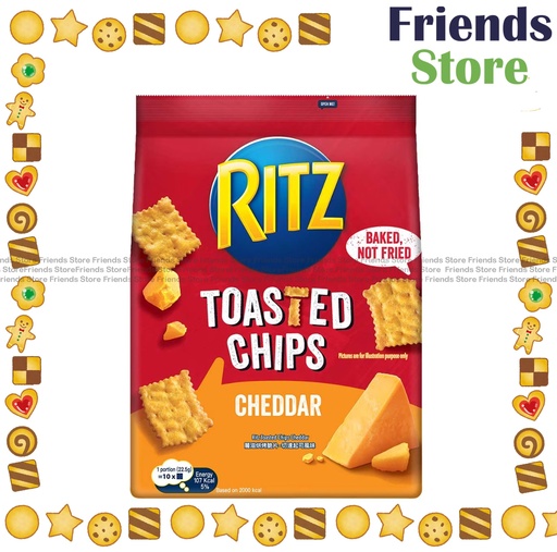 [4000814P] RITZ - Toasted Chips Cheddar (229g) BBD: 15 AUG 2025 or after