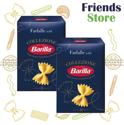 [4122LB] Barilla - Farfalle #65 (500g X 2)
