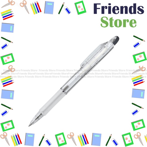 [JM001E] ZEBRA - JIM KNOCK 0.7mm Ball-point Pen-BLACK INK (BI-KRB-WC)