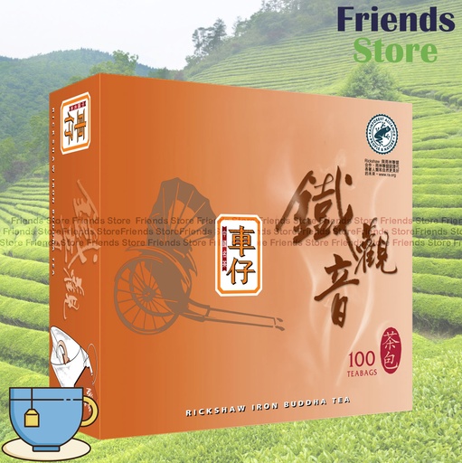 [RS03] 車仔 - 中國茶 - 鐵觀音茶包 100片(1.6克 X 100)