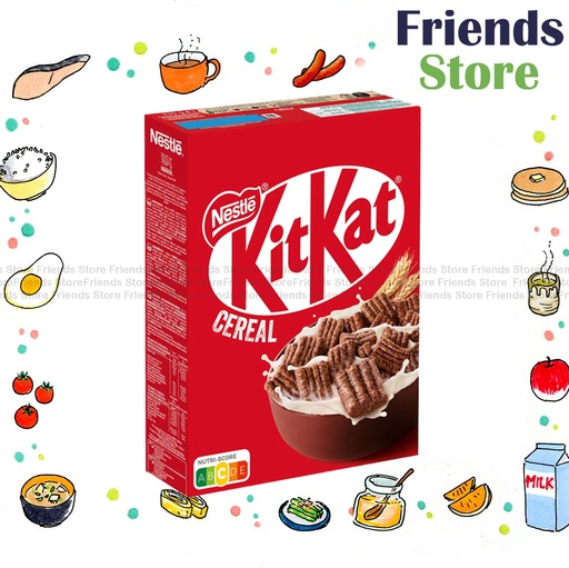[4130NT] 雀巢 - Kit Kat 可可早餐穀物片 (330克) (平行進口)