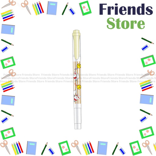 [124039K2D] 日本斑馬 - 限定版 - MildLiner Brush 日本吉祥物 雙頭軟頭毛筆+螢光筆 WKT7-LCK-MSY