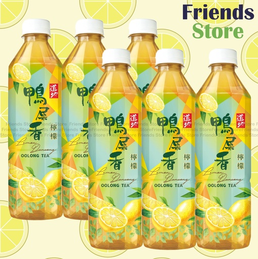 [400280Z] 道地 - 樽裝 鴨屎香檸檬茶 飲品  (500毫升 X 6)   新舊包裝隨機發放