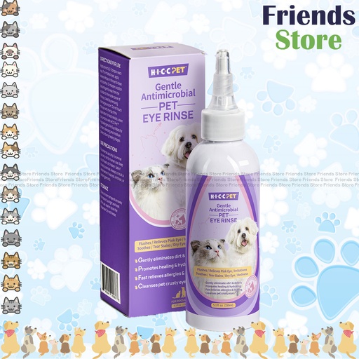 [H913129] HICC PET - Gentle Antimicrobial Pet Eye Rinse (150ml)