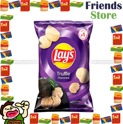 [4000219K] LAY'S - Truffle Flavored Potato Chips (100g X 1) 16% more chips packing distributed randomly