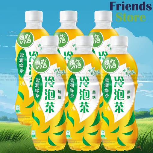 [40010168E] 維他 - 冷泡雲澗綠茶飲品 (500毫升 X 6) 新舊包裝隨機發放