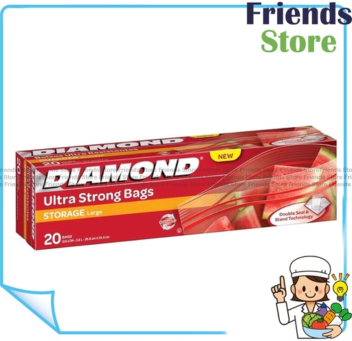 [40007730D2] DIAMOND - Ultra Strong Bag Storage-large 20s
