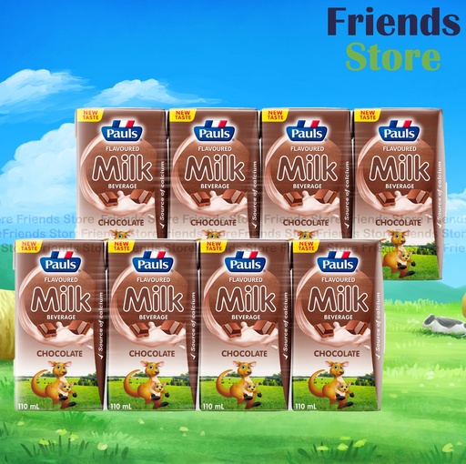 [4004421K] Pauls - <迷你裝> Milk UHT Chocolate (Brown) (110ml X 4 X 2)