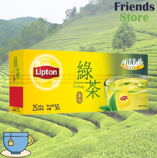 [LT014] Lipton - Asian Tea - Green Teabag (2g X 25)