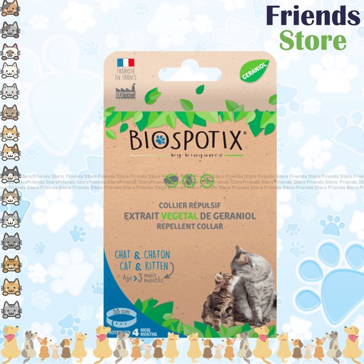 [BSP288390] BIOGANCE - BIOSPOTIX Cat collar 35 cm