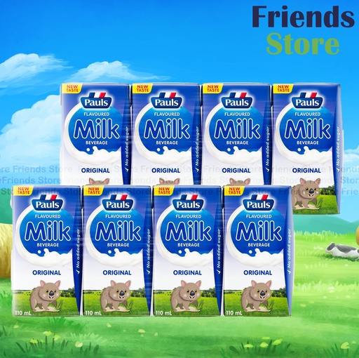 [4004421H] Pauls - <迷你裝> Milk UHT Original (Blue) (110ml X 4 X 2)