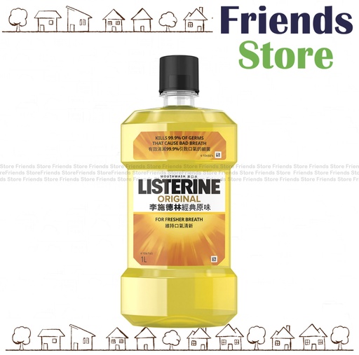 [PA020B] Listerine - Original Mouthwash (1L)