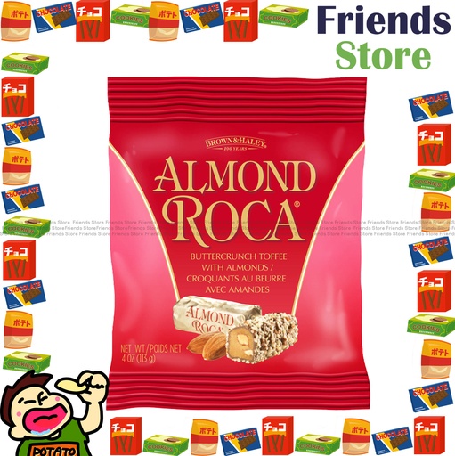[4AR1] Almond Roca - Almond Roca The Original Buttercrunch Toffee w/ Almonds  (113g) Dealer's Goods of HK