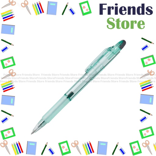 [JM001D] ZEBRA - JIM KNOCK 0.7mm Ball-point Pen-BLACK INK (BI-KRB-OBG)