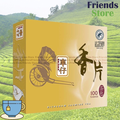 [RS04] 車仔 - 中國茶 - 香片茶包 100片(1.8克 X 100)