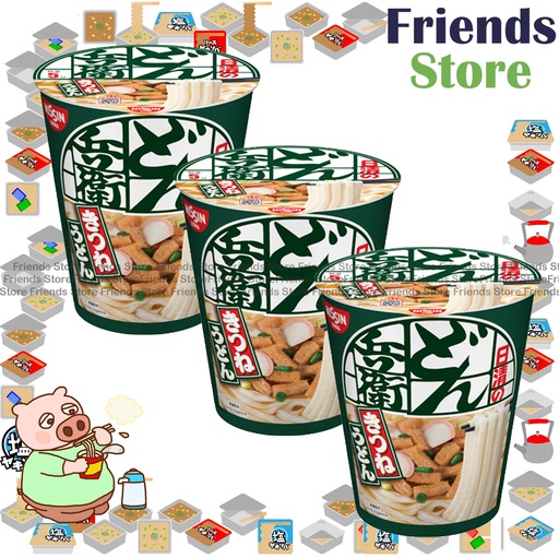 [400114HA] 日清 - [杯裝] 日清咚兵衛 日式腐皮杯即食烏冬 (82克 X 3)最佳食用日期：2026年1月1日或之後