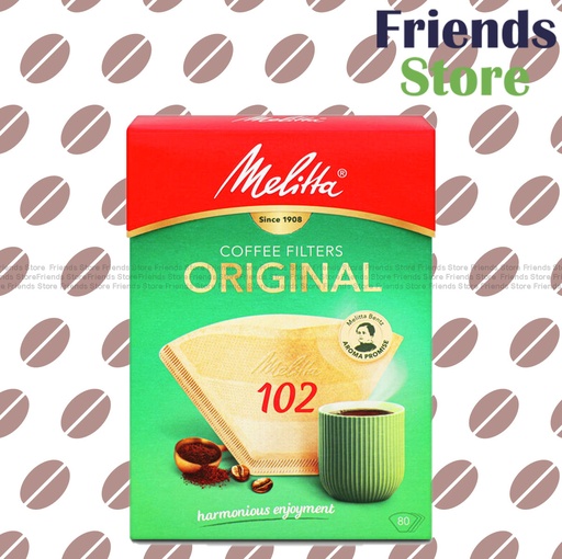 [4004424HA] Melitta - 102 Coffee Filters (box of 80 filter bags)