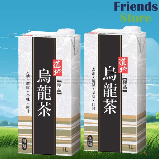 [400755_A] 道地 - (家庭紙盒裝) 極品 烏龍茶 (1公升 X 2) 最佳飲用日期: 2025年8月1日或之後