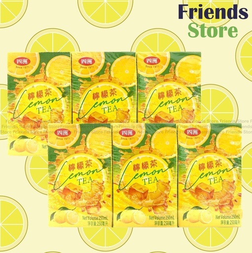 [400459K] FOUR SEAS - Paper-packed Iced Tea (250ml X 6 X 2)