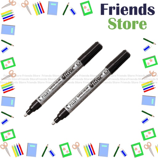 [124054] PILOT - Super Color 漆油筆 SC-S-M 銀色 X 2支