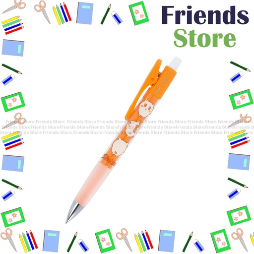 [124057D] PILOT - Made in Japan Chiikawa Series - Shisa OPT 0.5mm Orange barrel Mechanical Pencil