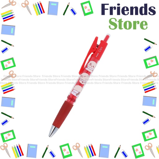 [124059C] PILOT - Made in Japan Chiikawa Series - Rakko OPT 0.7mm Red barrel Black-ink Ball Point Pen