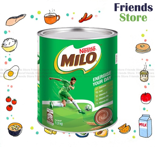 [4NES1] Nestlé - MILO ACTIV-GO Malted Milk (1.3kg)