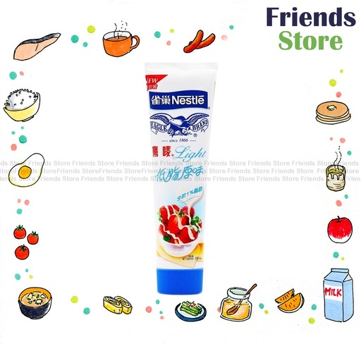 [4NES1H] Nestlé®EAGLE® - Light Sweetened Milk Spread (185g X 1)