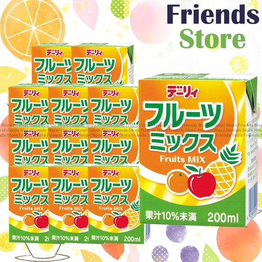 [4A9E] HOKKAIDO DAIRY - Fruit Mix Yoghurppe Drink (200ml X 12) BBD: On/after 5 Aug 2025
