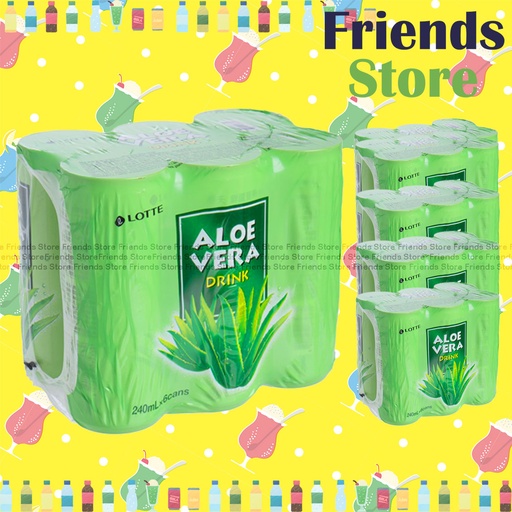 [400483] Lotte - [Full case] Korea Aloe drink (240ml X 30)