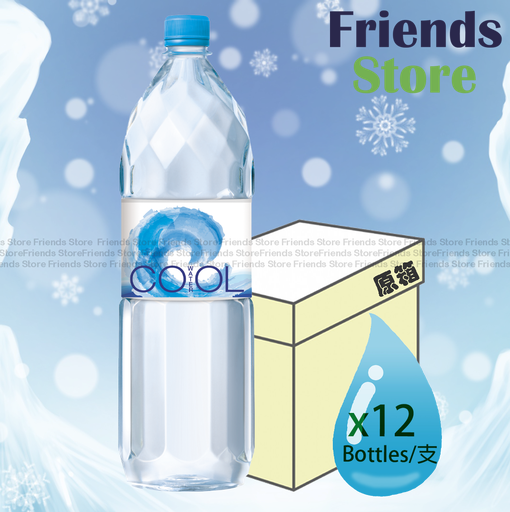 [4004751C] COOL Water - [Full case] Mineralized Water (1.5L x 12)