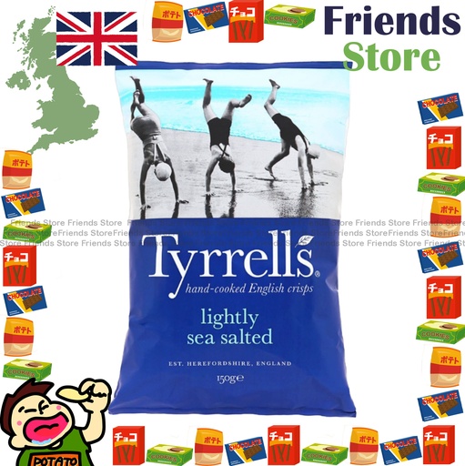 [4004434] Tyrrells - 輕海鹽味薯片 (150克)