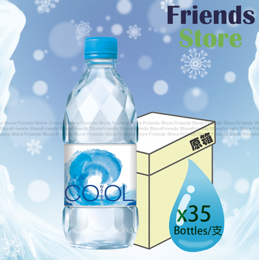 [4004751] COOL Water - [Full case] Mineralized Water (380ml x 35)