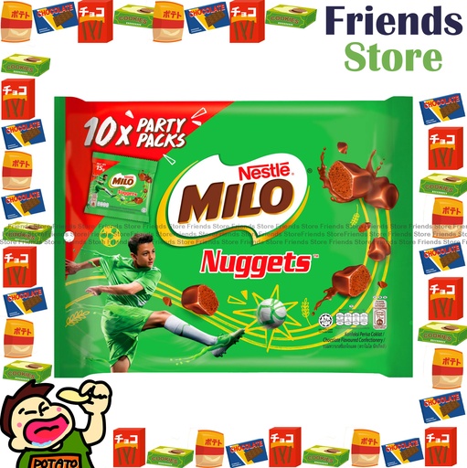 [4126D901] Nestlé - Milo Nuggets Fun Pack (10s/pack X 15g)  (Parallel Imported Goods)