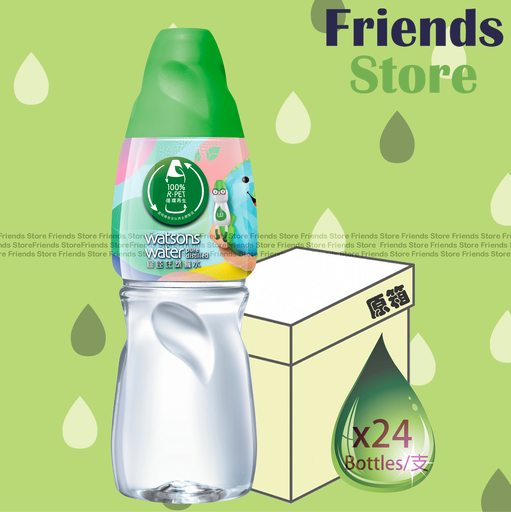 [400759M] watsons - [Full case] Pure Distilled Water (430ml X 24)New/Old packing randomly distributed