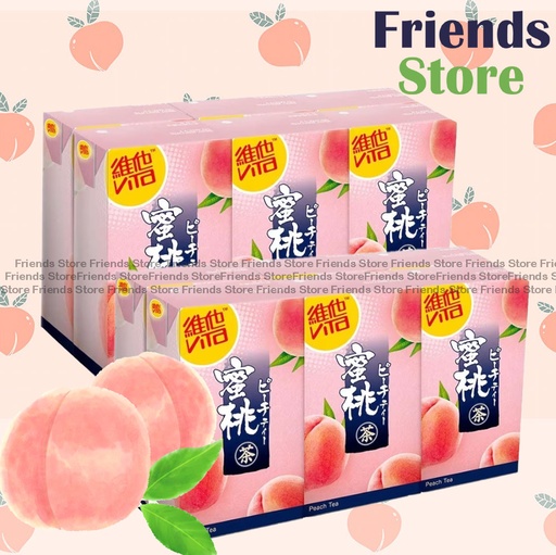 [400102J] 維他 - 紙包裝-日式蜜桃茶飲品 (250毫升 X 6 X 2)