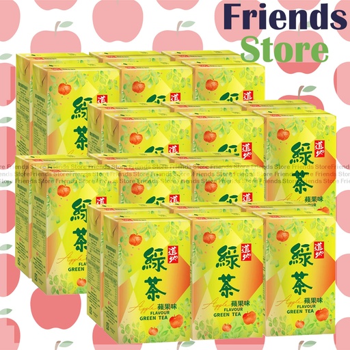 [400751F] Tao Ti - [Full Case] Paper-packed Apple Green Tea (250ml X 6 X 4)