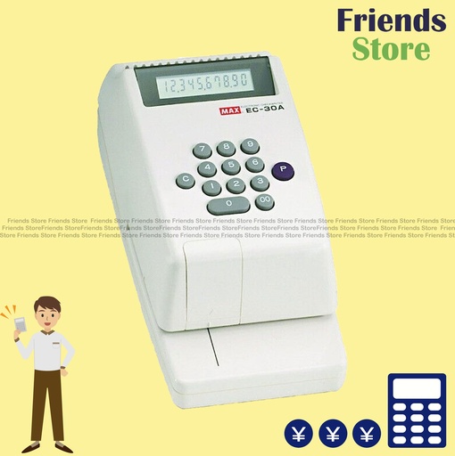 [35551] MAX - [Authorized goods] EC-30A Electronic Check Writer