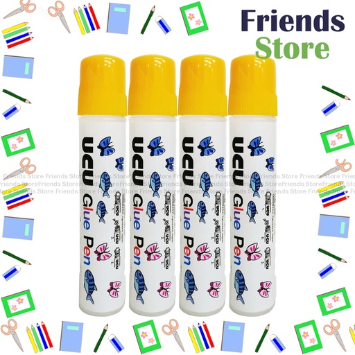 [26011] UCU - Glue Pen (50ml X 4)