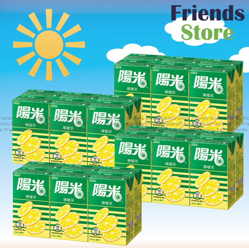 [4003021F] 陽光 - [原箱] 紙包裝-檸檬茶  (250毫升 X 6 X 4)