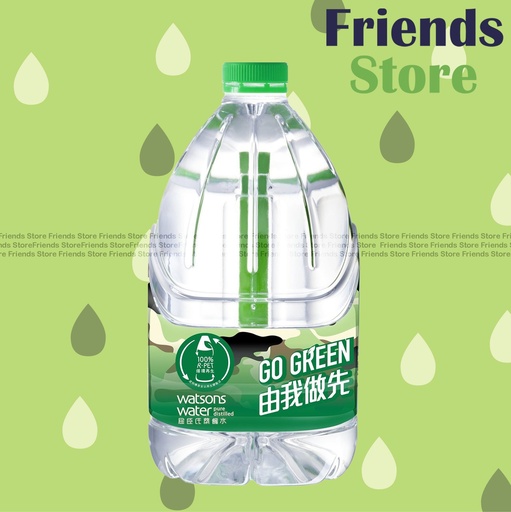 [400759R] watsons - Pure Distilled Water (4.5L)