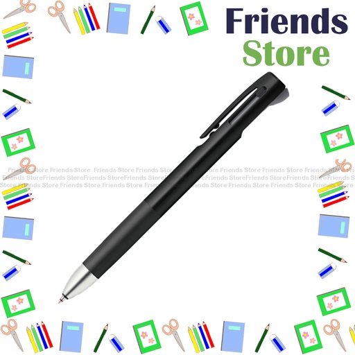 [12101A] Zebra 斑馬牌 - Zebra Blen 2+S Multi-Pen 0.7mm Black Barrel  (B2SA88-BK)