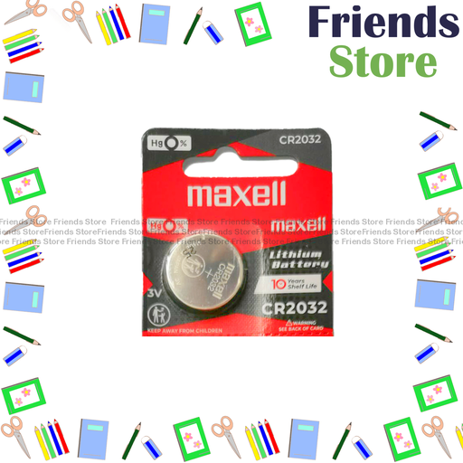 [12766A] Maxell - CR2032 button battery (1pc) 