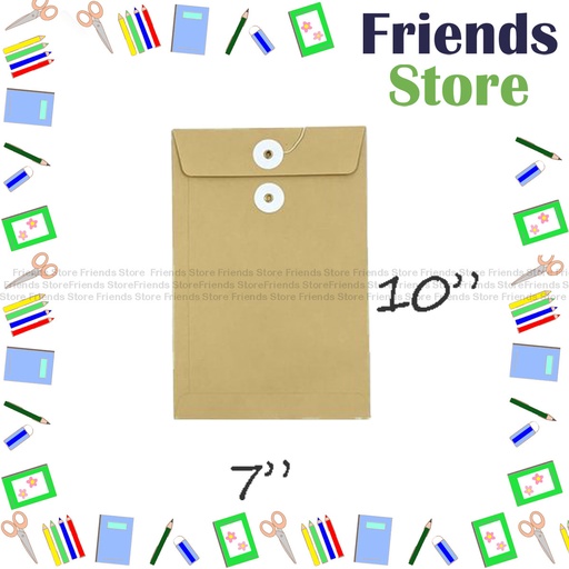 [21018B] Others - 7"X 10" 牛皮公文袋  (10個/札 X 2)