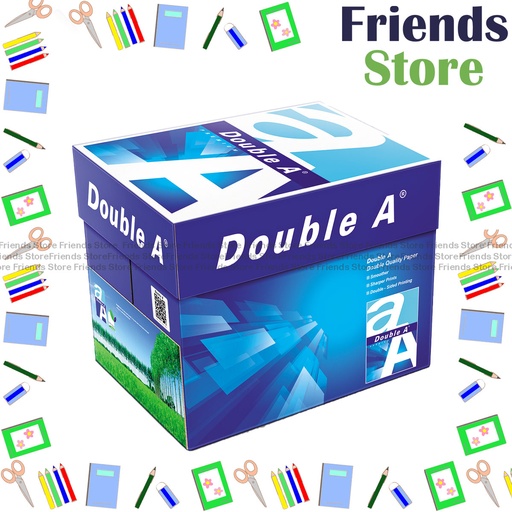 [17001] Double A - [原箱] 優質多功能影印紙 80gsm A4 (5包/箱)