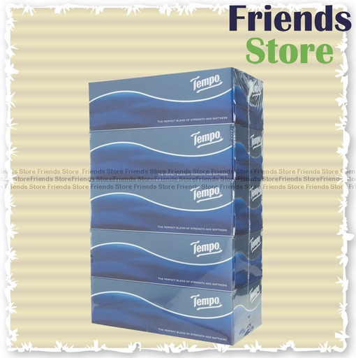 [13034A] Tempo - Box Facial Tissue ( Neutral 無味 ) 5Boxes    (packing randomly distributed)