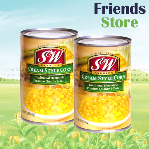 [4004422T] S&W - Cream Style Corn (425g X 2)