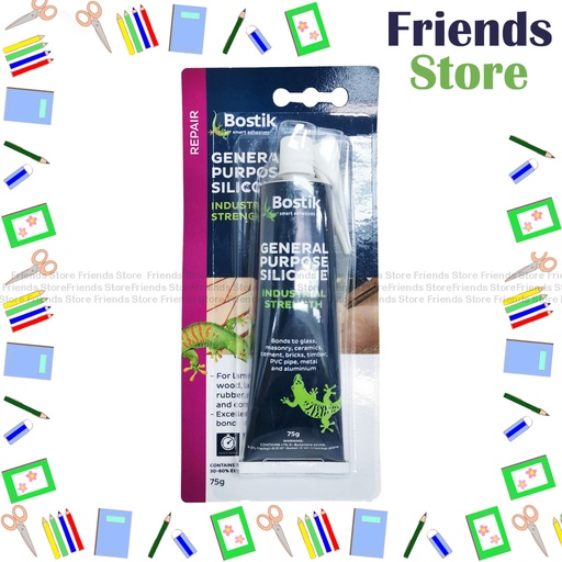 [26005] Bostik - General Purpose Silicone (75g)